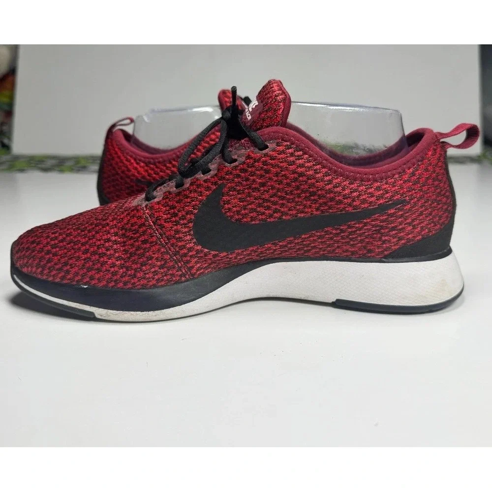 Nike Dualtone Racer SE 943575-002 Sneakers Boys US 6 Red Low Top Running Shoes